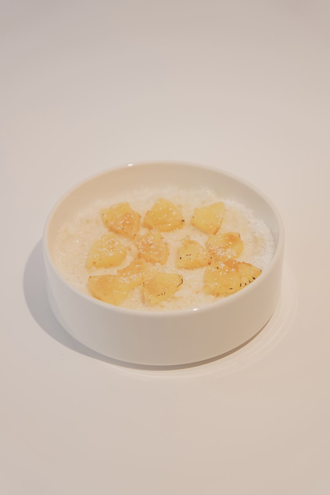 Рисовая каша с ананасом